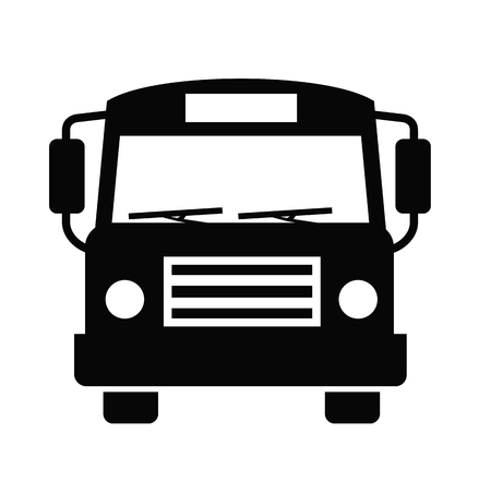 Bus iconのイラスト素材