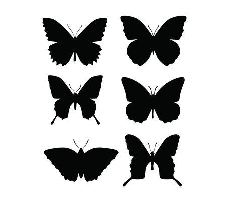 butterfly iconのイラスト素材