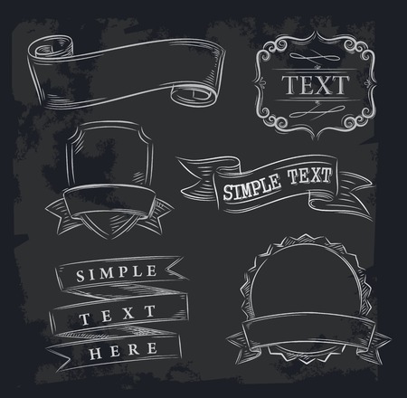 hand drawn elementsのイラスト素材