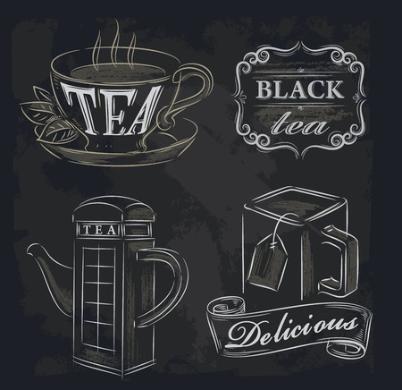 chalk beerのイラスト素材