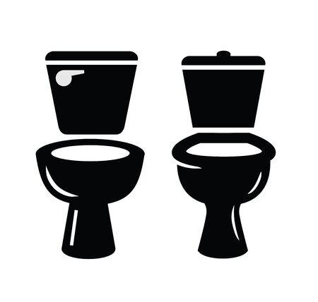 Toilet symbol vectorのイラスト素材