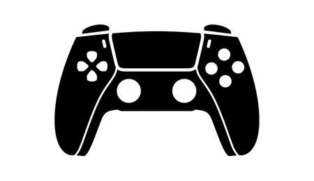 Game joystick vector. Gamepad new generation of console
