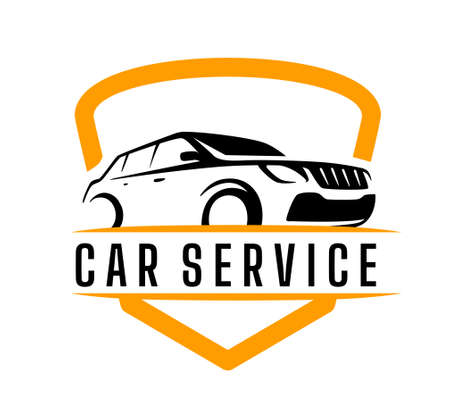 Car service  template vectorのイラスト素材