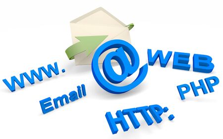 internet conceptの写真素材