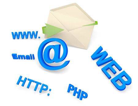 internet conceptの写真素材