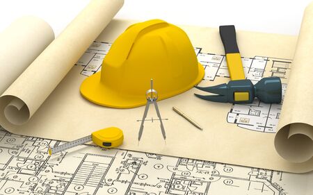 Building conceptの写真素材
