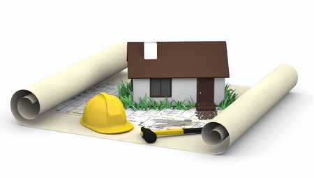 Building conceptの写真素材