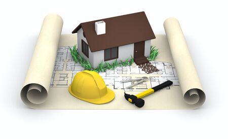 Building conceptの写真素材
