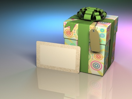 gift boxの写真素材
