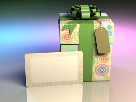 gift boxの写真素材