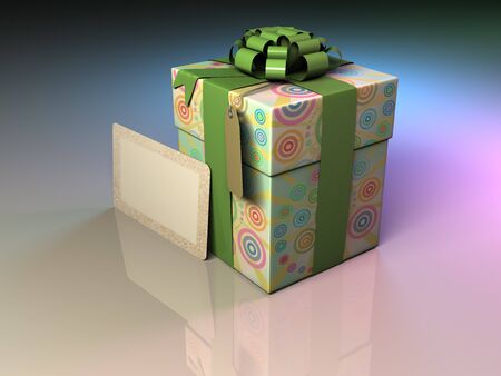 gift boxの写真素材