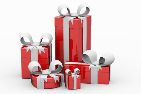 gift boxesの写真素材