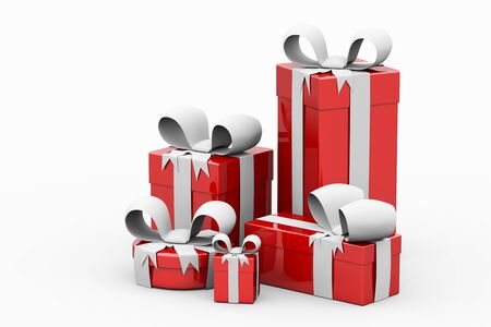 gift boxesの写真素材