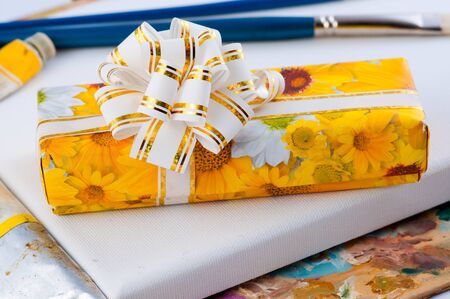 gift boxの写真素材