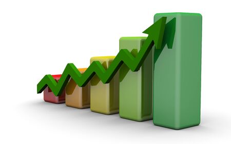 business finance chart, diagram, bar, graphicの写真素材
