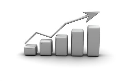 business finance chart, diagram, bar, graphicの写真素材