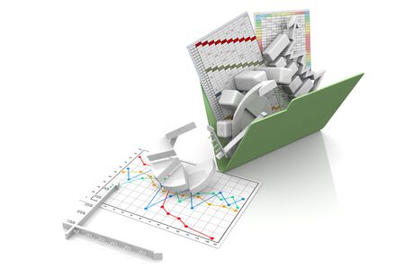 business finance chart, diagram, bar, graphicの写真素材