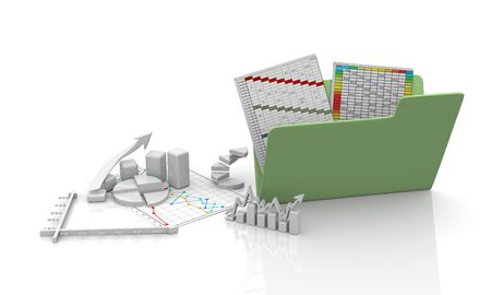 business finance chart, diagram, bar, graphicの写真素材