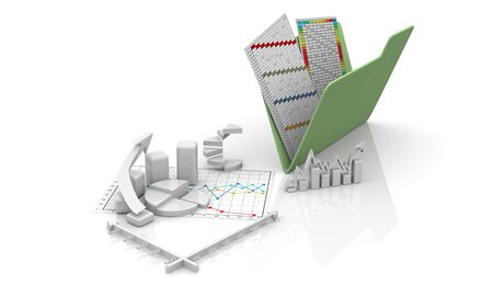 business finance chart, diagram, bar, graphicの写真素材