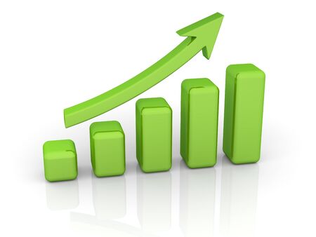 business finance chart, diagram, bar, graphicの写真素材