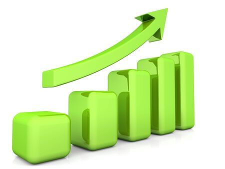 business finance chart, diagram, bar, graphicの写真素材