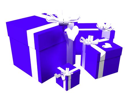 gift boxesの写真素材
