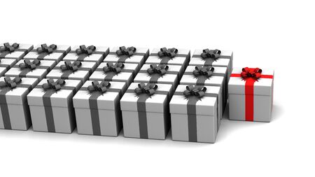 gift boxesの写真素材