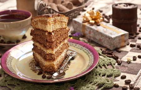 cake and nutの写真素材