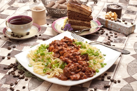 Italian pastaの写真素材