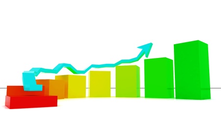 business graph, chart, diagramの写真素材