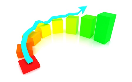 business graph, chart, diagramの写真素材