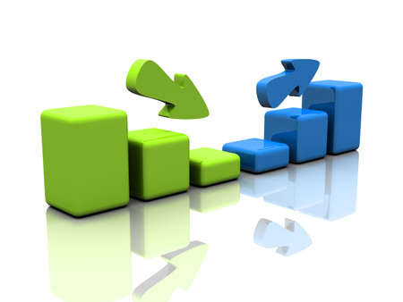 business graph, chart, diagramの写真素材