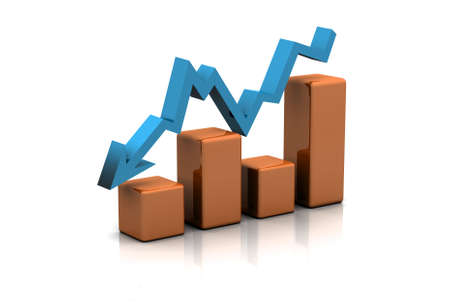 business graph, chart, diagramの写真素材
