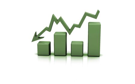 business graph, chart, diagramの写真素材