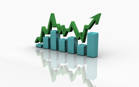 business graph, chart, diagramの写真素材