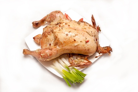 grilled chickenの写真素材