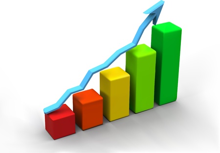  business finance chart, diagram, bar, graphic のイラスト素材