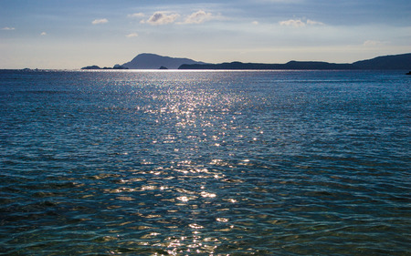 View on Tokashiki Islandの写真素材