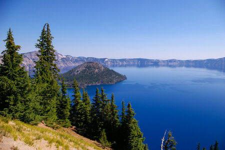 Crater Lakeの写真素材