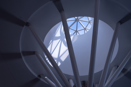 Skylight at the Salt Palic in Salt Lake City, Utahの写真素材