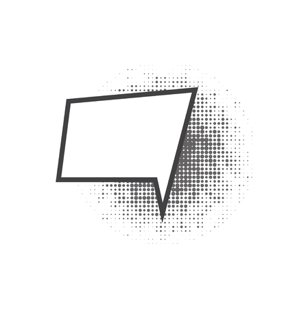 Bubbles for comics on white background, vector illustration.のイラスト素材