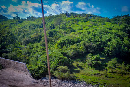 Beautiful Klingking Beach and rocks on the island of Nusa Penida near the island of Bali in Indonesia, Landscape photo of Klingking beach in nusa penida island, Bali Indonesiaの写真素材
