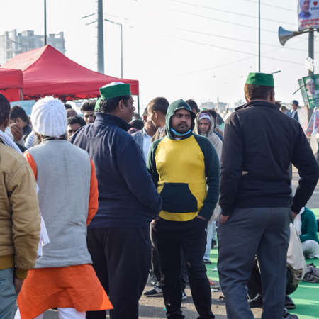 Delhi, India - July 01 2018: Footballers of local football team during game in regional Derby championship on a bad football pitch. Hot moment of football match on field of stadium â Black and Whiteのeditorial素材