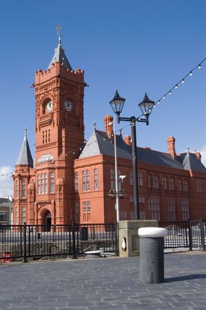 Assembly Shop, National Assembly for Wales, Cardiff, Wales, UKの写真素材