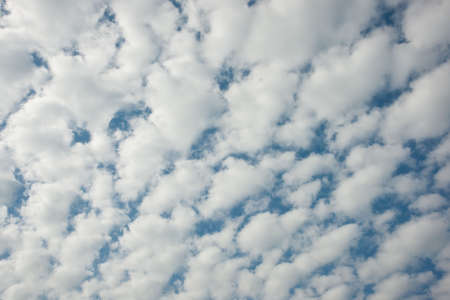 Abstract detail of mackerel sky suitable for backgroundの写真素材