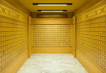 post office boxes room