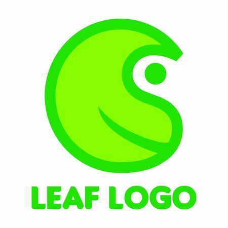 Leaf Logo for green businessのイラスト素材