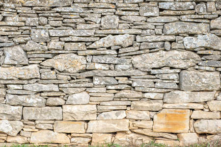image of stone wall in rural environmentの写真素材
