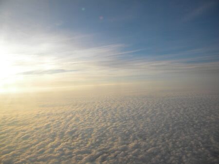 Sea of cloudsの写真素材