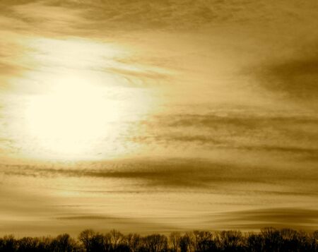 Cloud sweptの写真素材